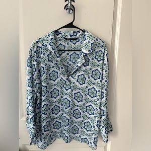 zara blouse